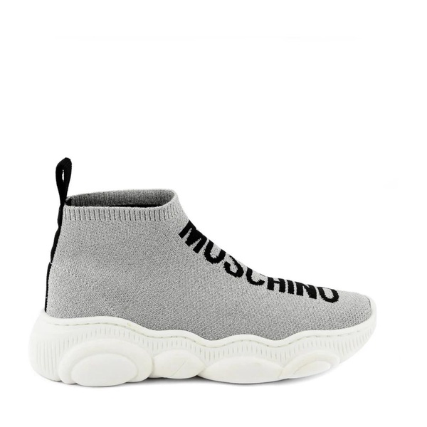 Gray/Black Low Sneakers