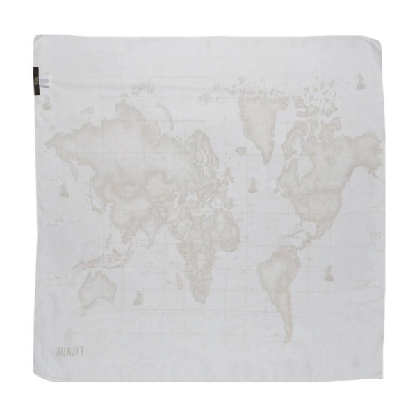 Printed Polyester Scarf, Machine Washable