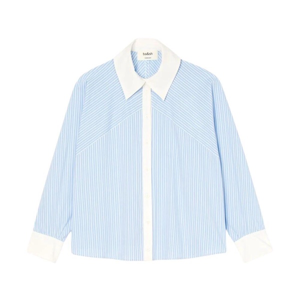 Striped Shirt - Straight Cut - Long Sleeve