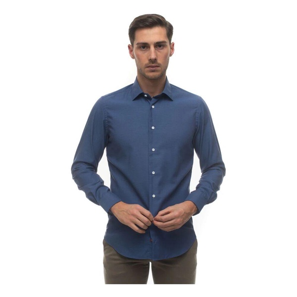 Polka-dot Casual Shirt, Easy-Iron, Made in Italy