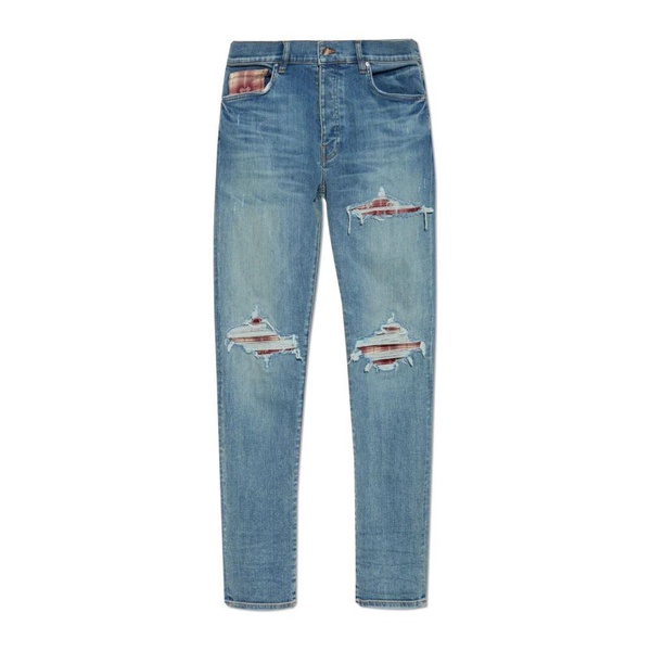 Jeans with patches