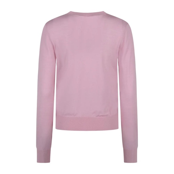 Embossed Logo Crew Neck Sweater