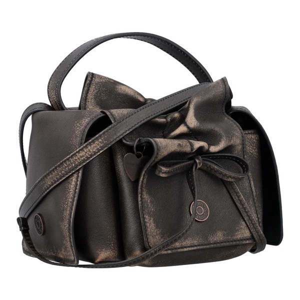 Vintage Multipocket Mini Bag Dark Brown