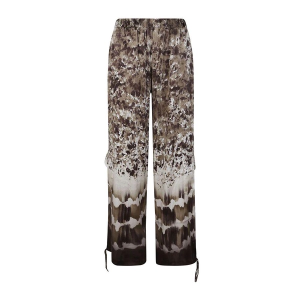 Silk Elastane Trousers Made in Italy