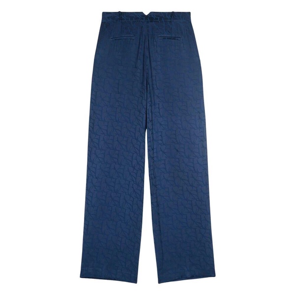Printed Wide Trousers