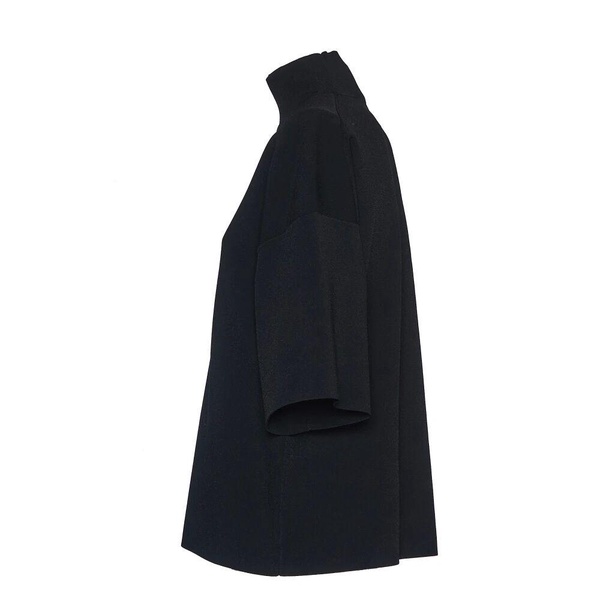 Black Tneck Sweater Stylish Comfortable Layering