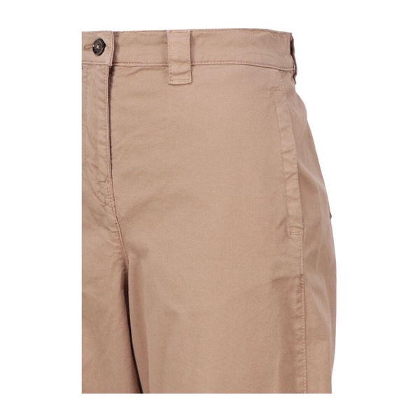 Carrot-Fit Cropped Trousers