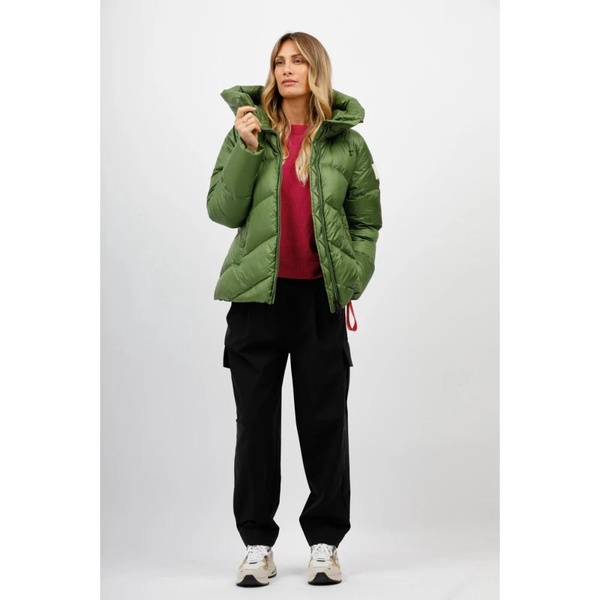 Short glossy nylon jacket Helsinki