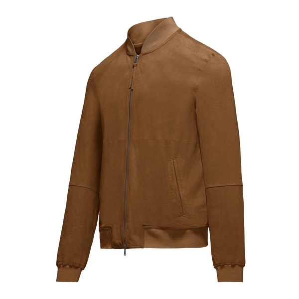 Rahm Leather Bomber Jacket