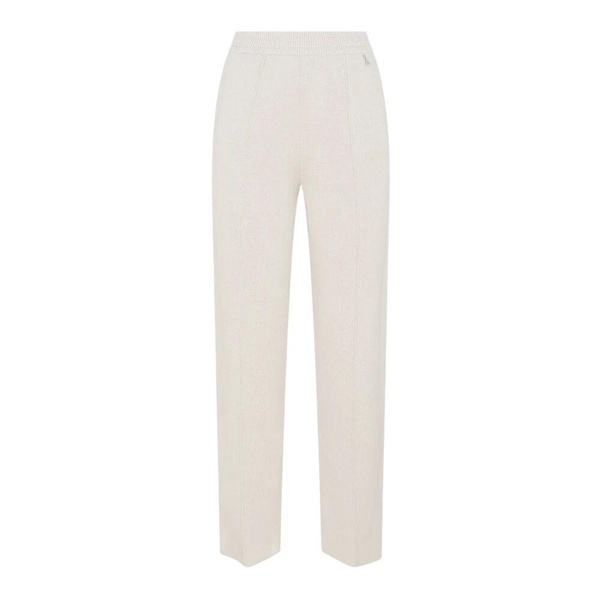 Classic Beige Straight Trousers