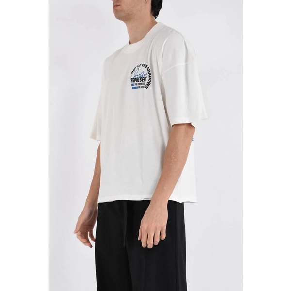 Shadow Oversized T-shirt with Front and Back Print