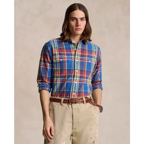 Colorful Check Custom Fit Shirt