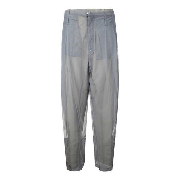 Wool and Tulle Double Pants