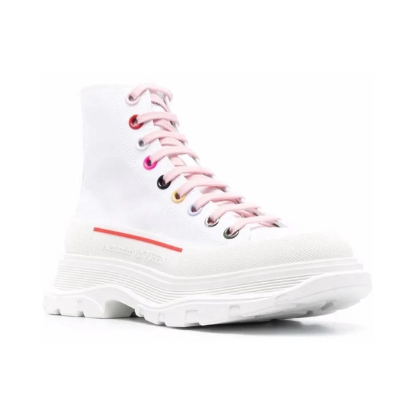 White Hi-Top Sneakers