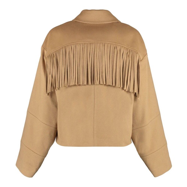 Cashmere Wool Jacket Classic Collar