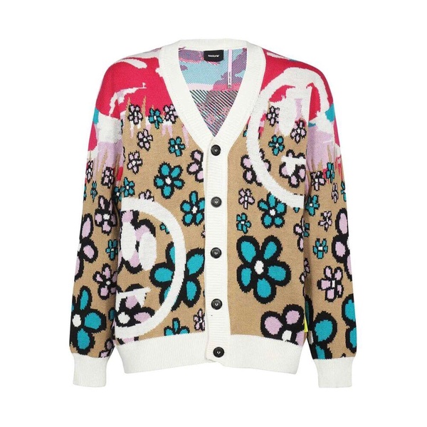 Patterned Knit Cardigan
