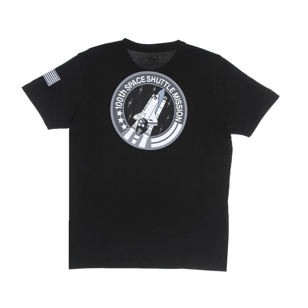 NASA Logo Black Tee Short Sleeve