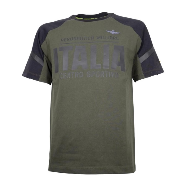 Green Sports T-Shirt with Technical Details