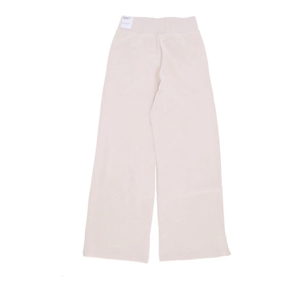 Wide-leg Fleece Tracksuit Pants