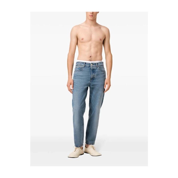 Tapered Leg Jeans