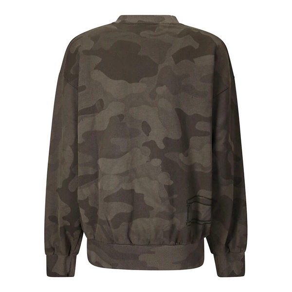 Cotton Crew Neck Sweatshirt
