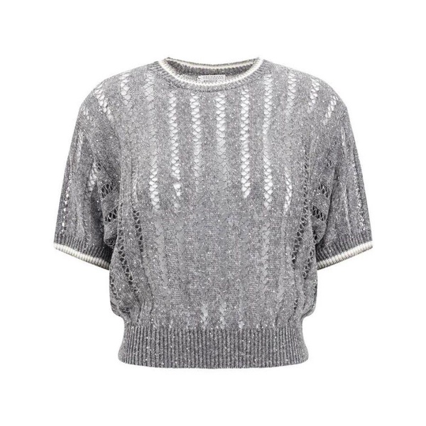 Sequin Knit Sweater