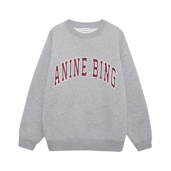 Heather Grey Logo Crew Neck Sweatshirt