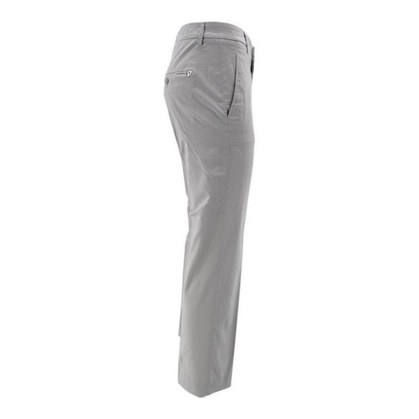 Grey Cotton Corduroy Trousers