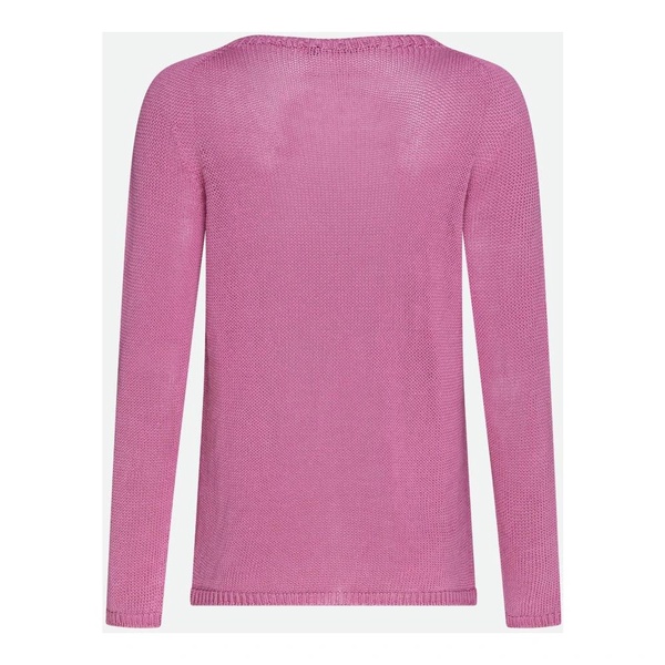 Purple Linen Sweater Basic Design