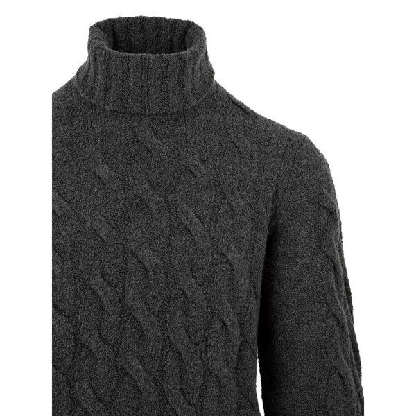 Y28822 035 Grey Turtleneck for Men