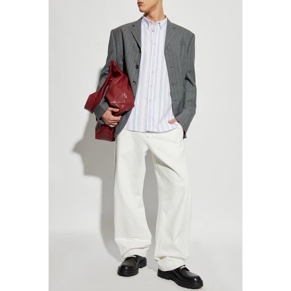Shirt with Stripe Pattern
