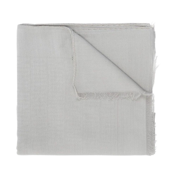 Logo Cotton Silk Scarf