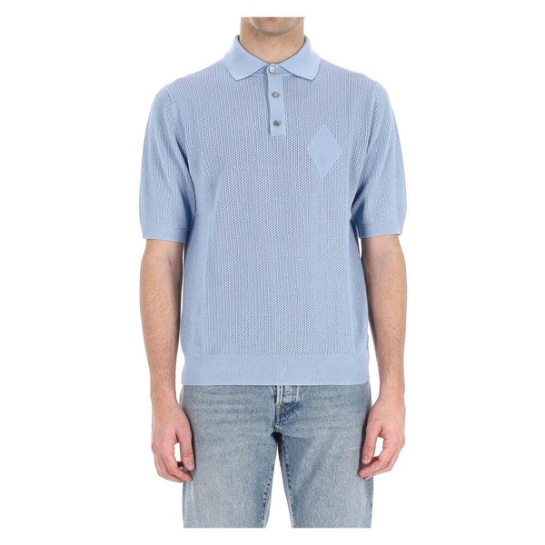 Blue Cotton Polo T-shirts and Polos