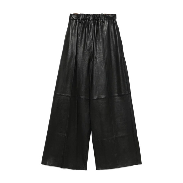 Black Straight Leg Trousers