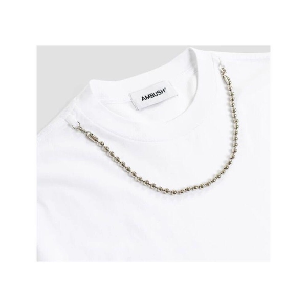 White Ballchain Short-Sleeve T-Shirt