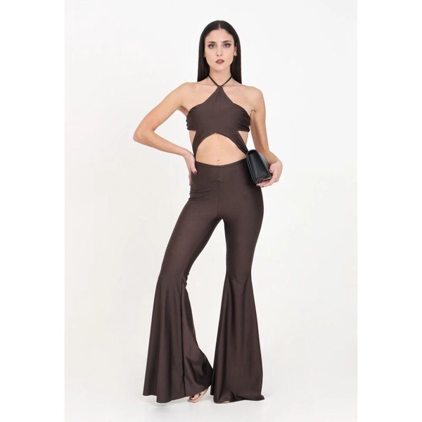 Elegant Brown Jumpsuit