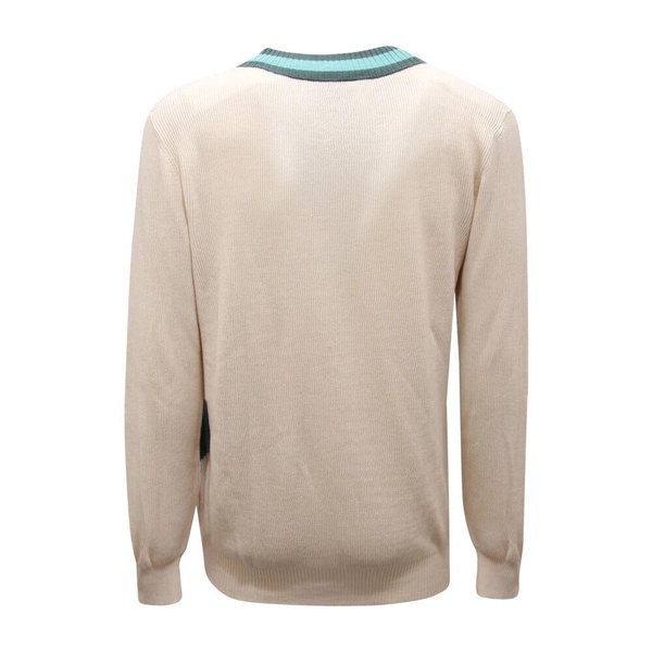 Cotton V-Neck Sweater, Made in Italy