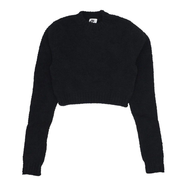 Phoenix Boucle Long Sleeve Top Black