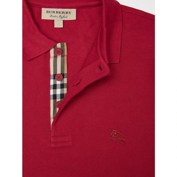 Logo Detail Collared Polo Shirt