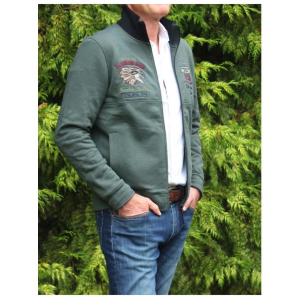 Zippered Military Gilet