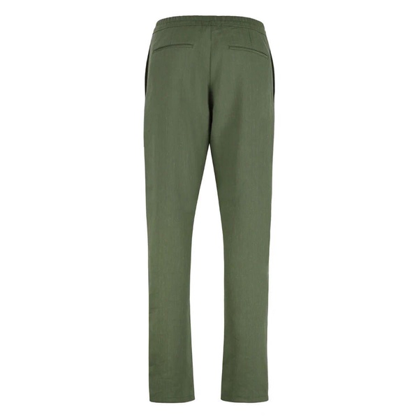 Linen Wool Blend Trousers