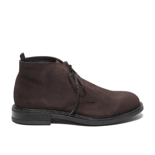 Suede Ankle Boots Brown AW23