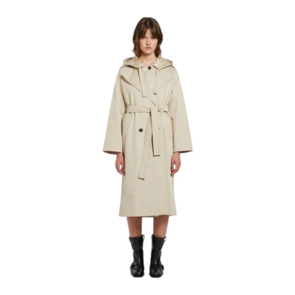 Beige Waterproof Trench Coat