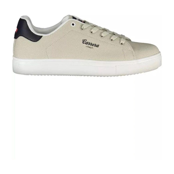 Men's Beige Polyester Sneaker