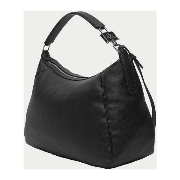 Black Tote Bag with Logo Handle