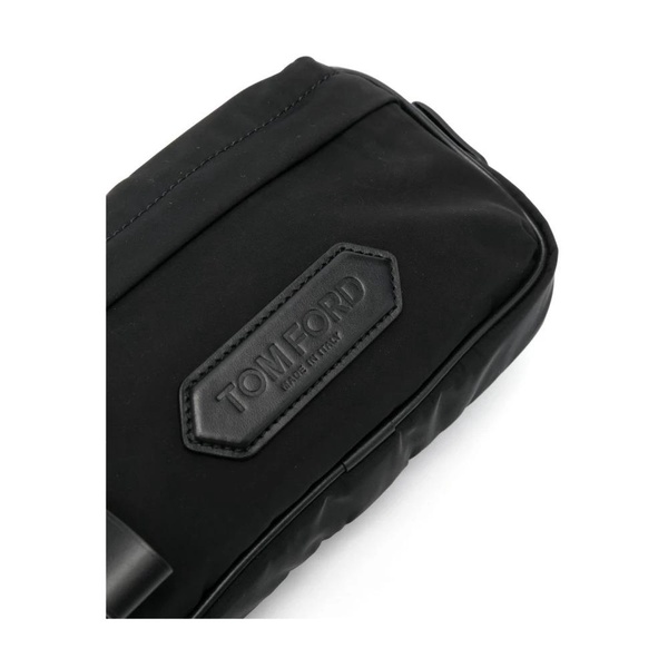 Black Logo Pouch Bag
