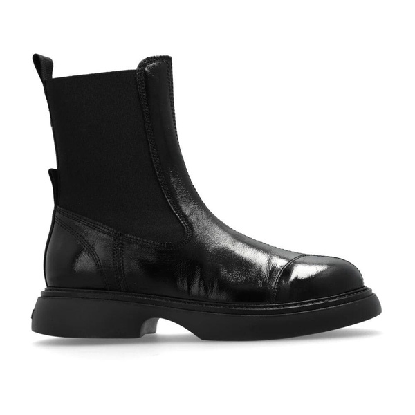 Ankle boots with logo