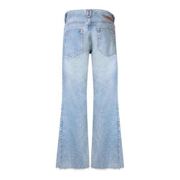 Gold Chain Bootcut Jeans