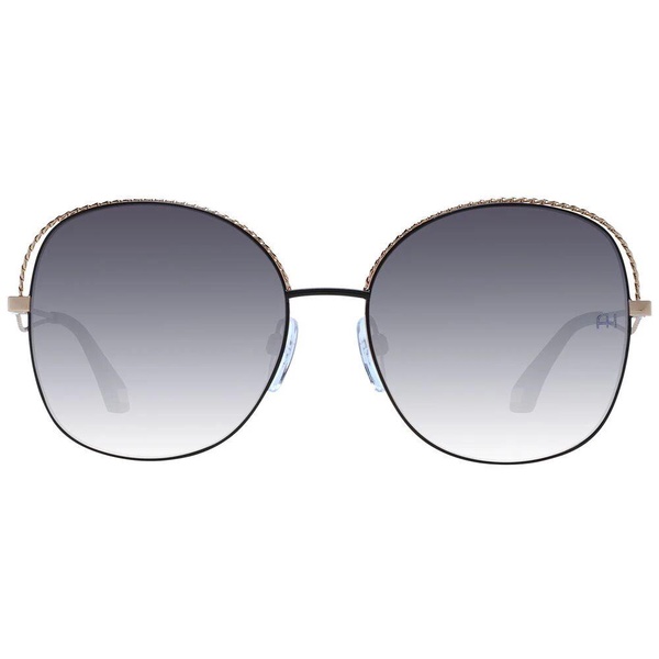 Gold Women Sunglasses Round Gradient
