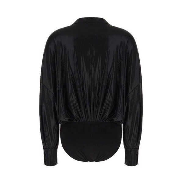 Super Oversized Boyfriend Shirt Bodysuit